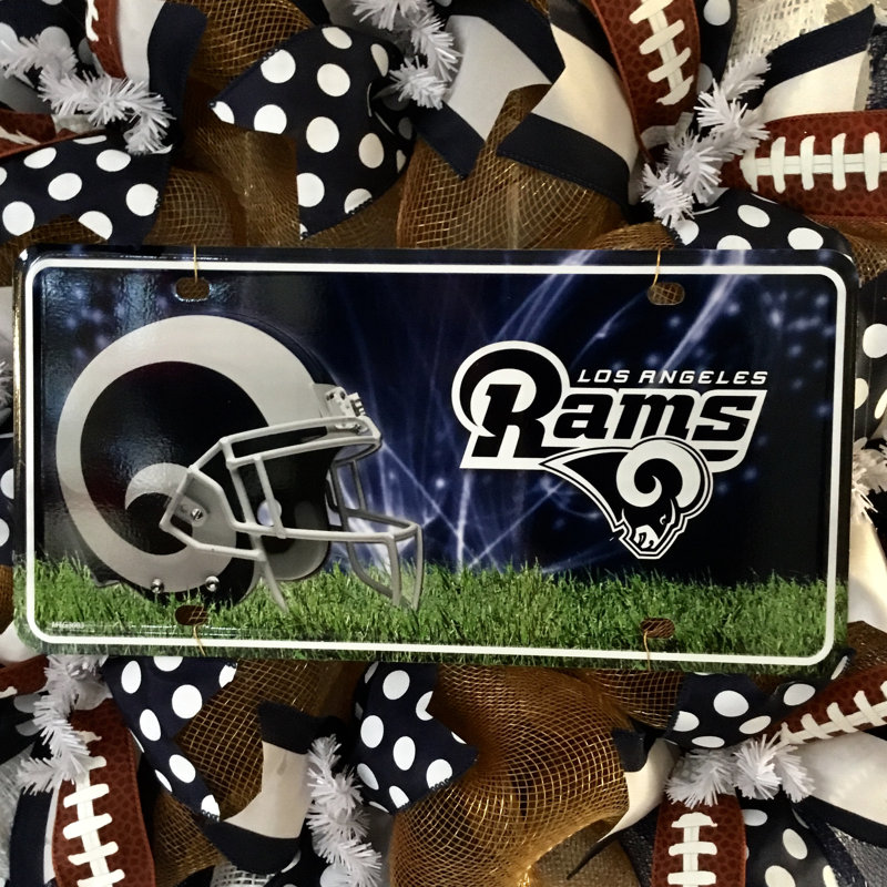 Couronne de football des Rams de Los Angeles