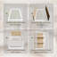 Spacieuse armoire de rangement en bois pour salle de bain, fixation murale moderne Shaker