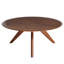 Nicosia Solid Wood Three Leg Coffee Table-704542336