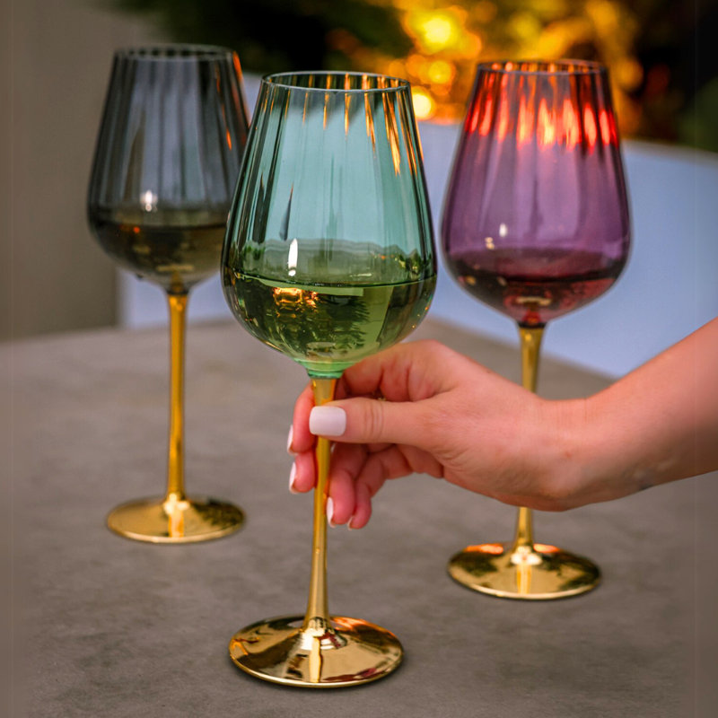 Posh All Purpose Wine, Purple/Gold