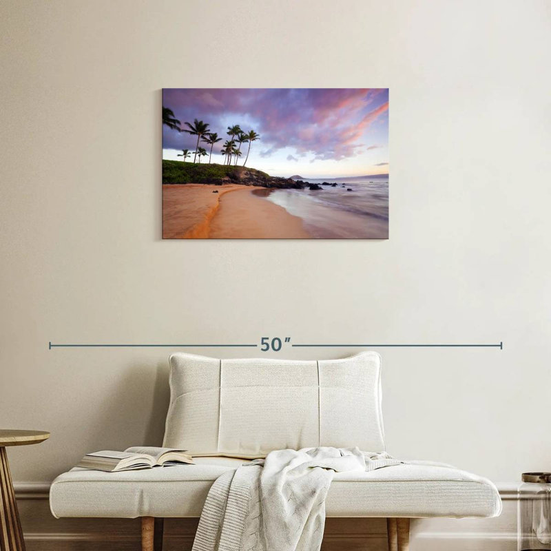 Gillard South Maui Gillard coucher de soleil, H 20 po x l 30 po
