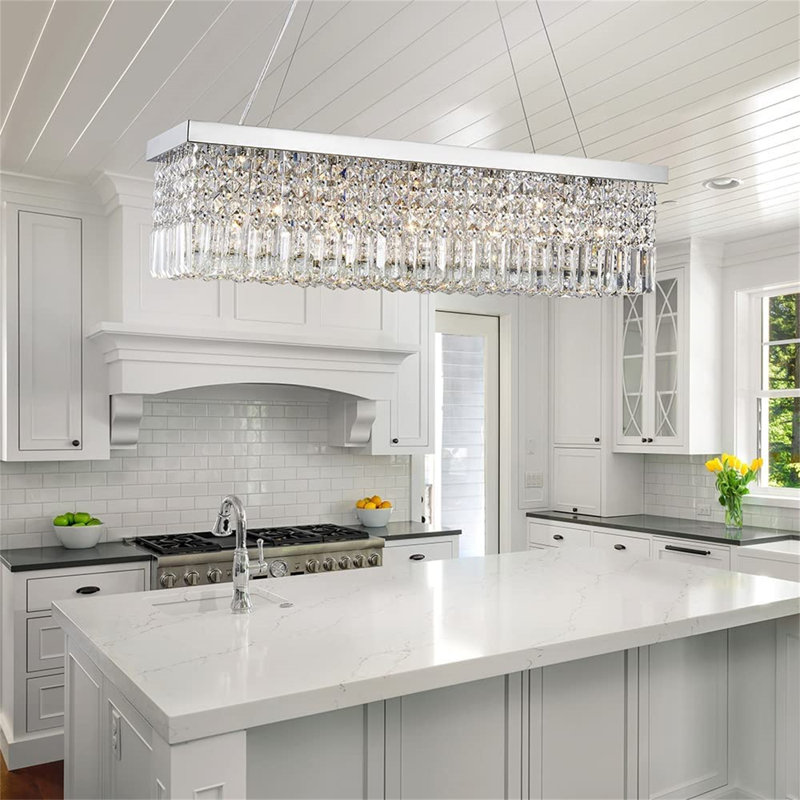 Shirlee 5 - Light Clear Kitchen Island Pendant