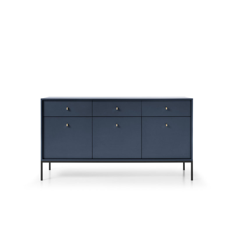 Odegaard 153.4cm Sideboard, Navy Blue