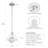 Margoth 1 - Pack LED Novelty Kitchen Island Crystal Pendant Light-356170798