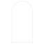100cm W x 39cm D Steel Arbour-125281506
