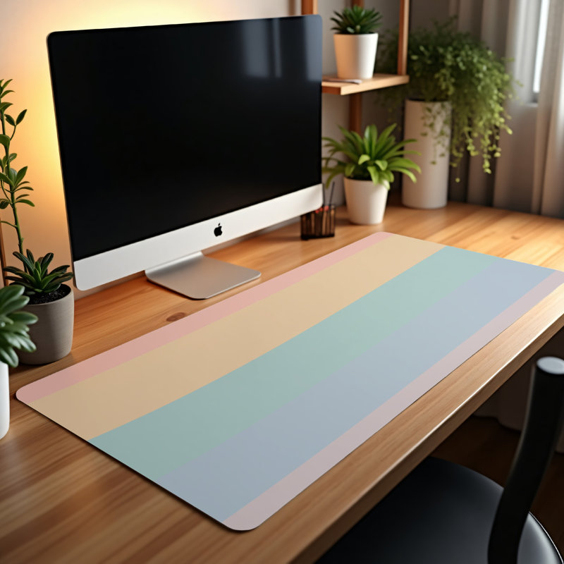 Polyester Desk Pad, 23.6x13.8