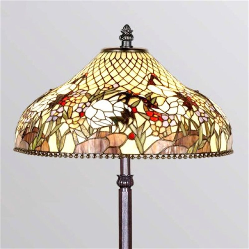 Quam 156cm Bronze Traditional Floor Lamp