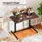 Caisyn Adjustable Metal Base Standing Desk-1758044599