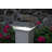 Imperial Solar Powered Integrated LED Aluminium 4 in. x 4 in. Fence Post Cap Light with Base Adapter Included-9809739-78608412