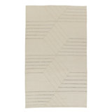 Wendy Jane Geometric Area Rug in Antique White