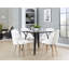 Chaise rembourrée York en similicuir York par Lumisource - ensemble de 2-113645579-113645573