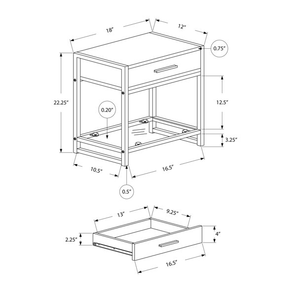 Dimensions du produit
