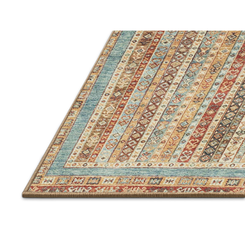 Abstract Indoor Rug, Rectangle 5' x 8'