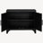 Ladzi 40'' Modern Cabinets Console Table with Unique Design Doors with 1 Adjustable Shelves-564001924