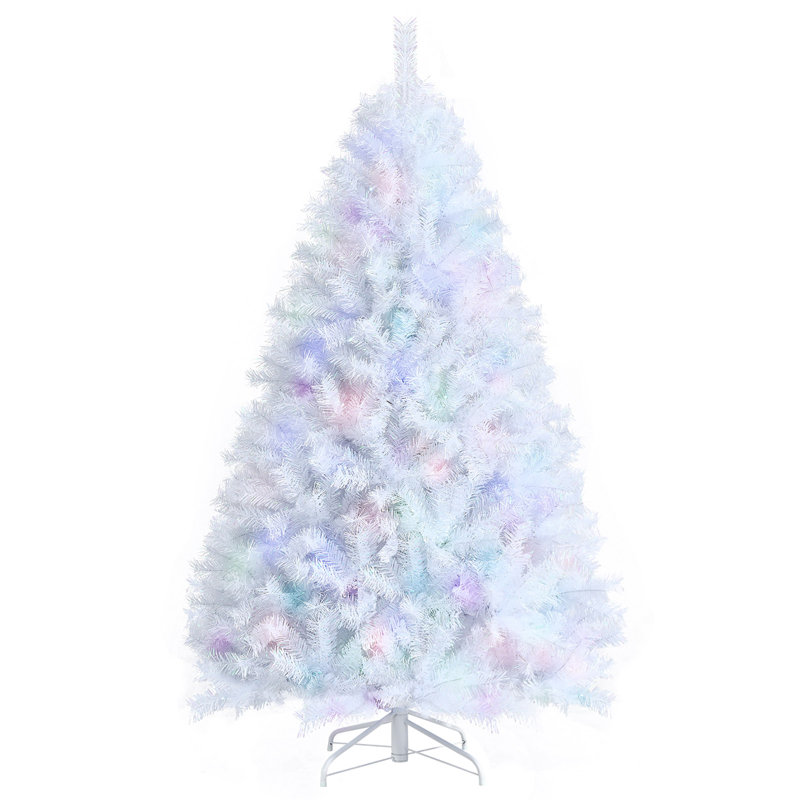 Arbre de Noël blanc en cachemire, H 6 pi