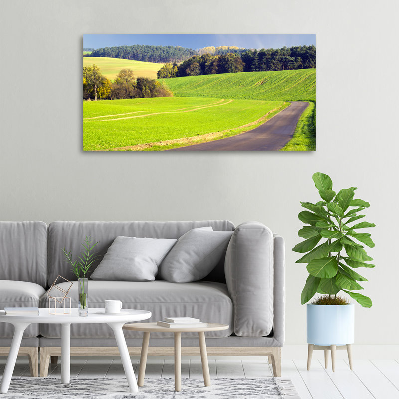 Dirt Road - Wrapped Canvas Print