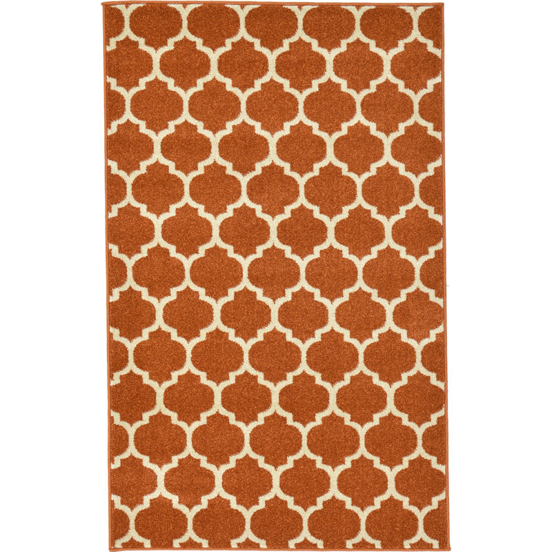Molly Geometric Indoor Rug, Rectangle 3'3" x 5'3"