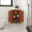 Triangle Bathroom Storage Cabinet With Adjustable Shelves