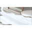 Tapis gris clair en fausse fourrure à poils longs tissé à la machine Khyrie-394862471