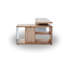Sabetha L-Shaped Executive Desk-910663701