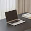 Bureau en ardoise moderne avec rangement à 3 niveaux-418068889