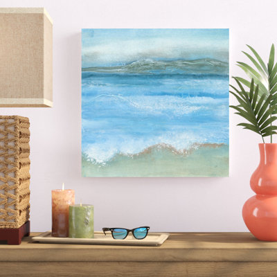 «Coastal I» par Chris Paschke, reproduction d'art sur toile tendue
