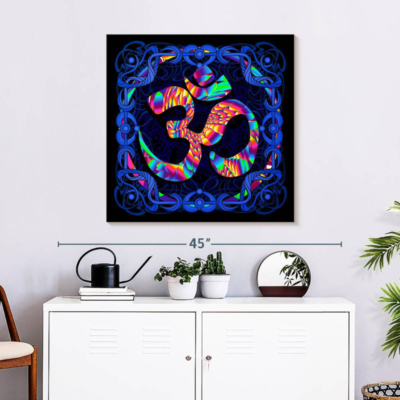 Adella Psychedelic Om Symbol