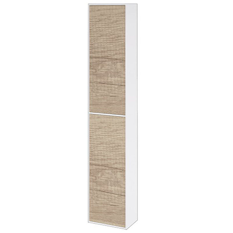 Arciszewski Wall Linen Cabinet, Sanremo Eiche Rustic, Left