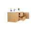 Base de meuble-lavabo simple 59 po mural seulement-57912202