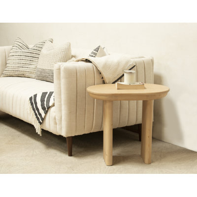 Karlidh Solid Wood End Table