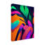 Art mural sur toile tendue - motif mural «Jungle 12» de Wumples pour décor de salon, de chambre à coucher ou de bureau - 14 x 19