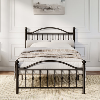 Sturdy Metal Platform Bed Frame