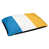 Bleu basketball / blanc / jaune