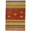 Canvello Hand Made Modern All Over Indo Gabbeh Rug - 3'11'' X 5'11''