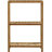 Apfelstadt Solid Wood Freestanding Bathroom Shelves