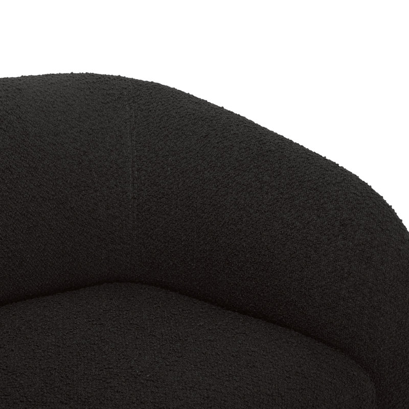 Faye 2 - Piece Chaise Sectional, Natural Bouclé, Left Hand Facing