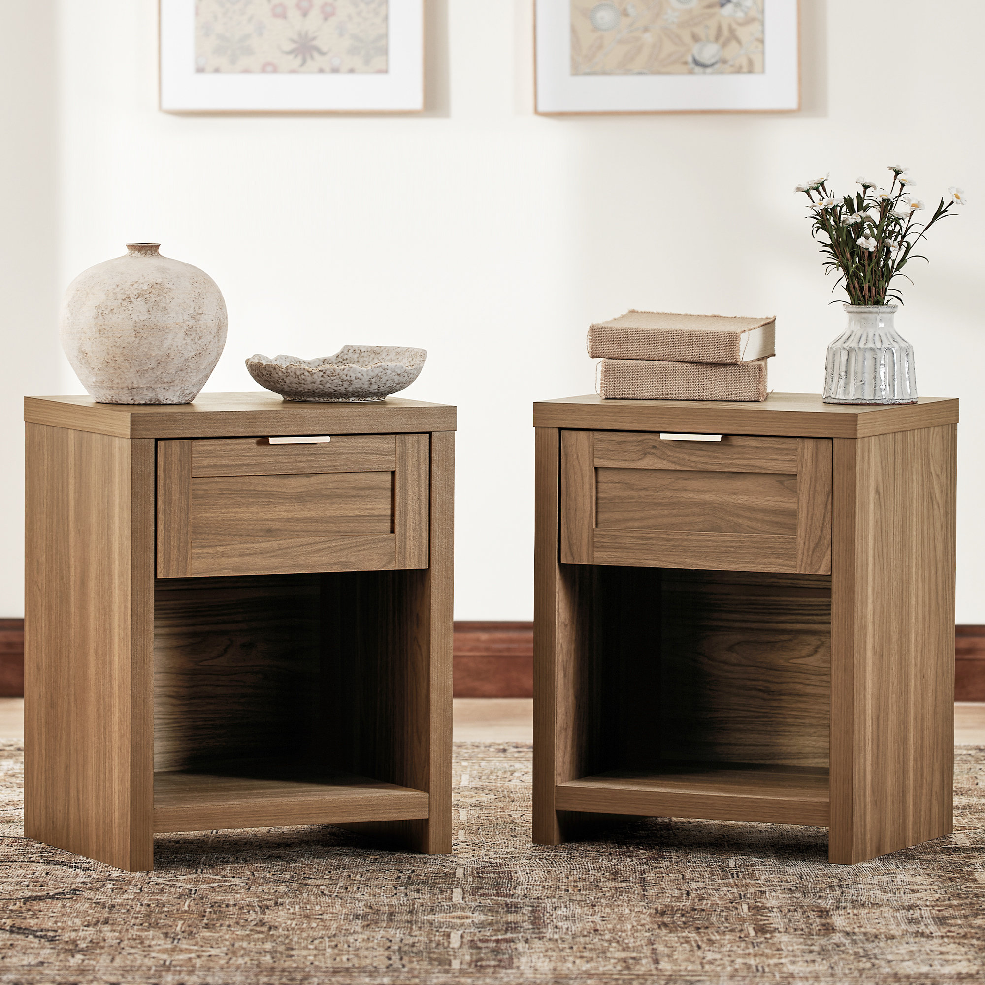 Gracie Oaks Allenside 1 - Drawer Nightstand & Reviews | Wayfair