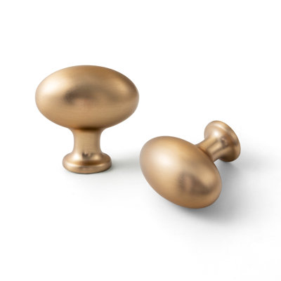 1.4" Length Oval Knob Multipack