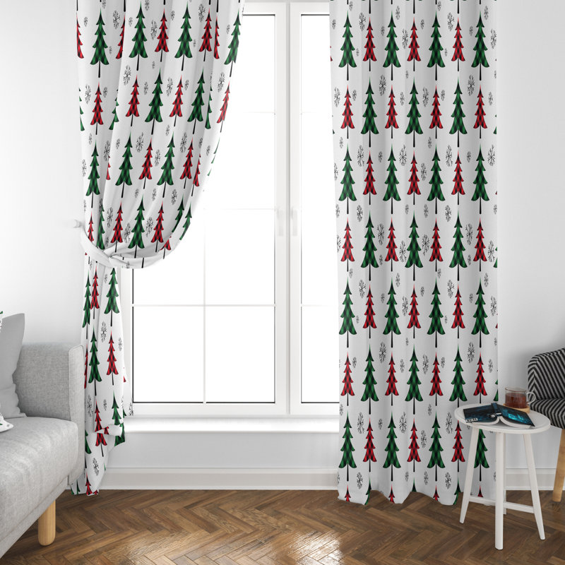 Ahsanul Room Darkening Curtain Pair, 20" W x 61" L