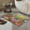 Multicolore tapis de bain 20 x 32 po Pâques