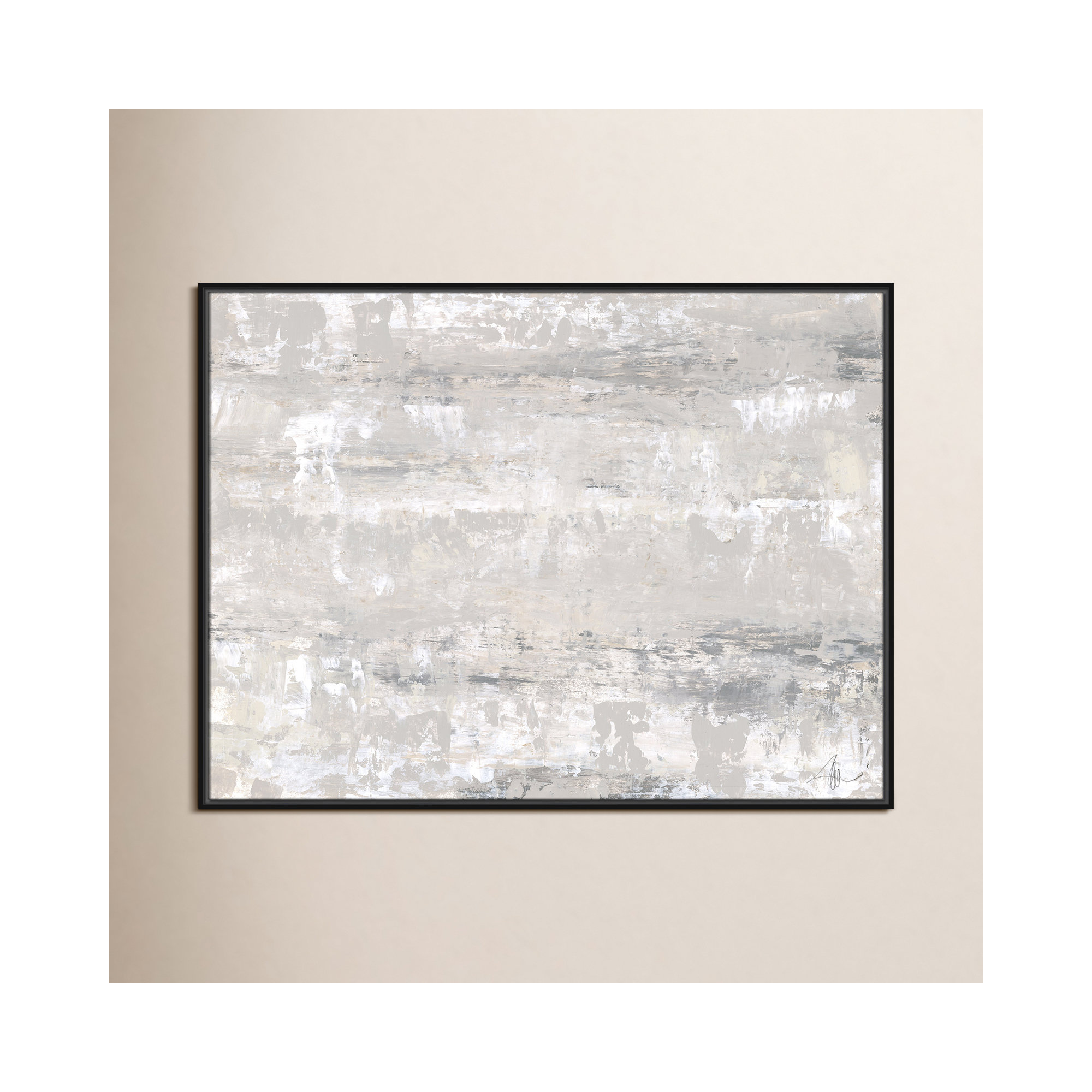 Desert Winds by Filippo Ioco - Print, Black Framed Canvas, 31.5" H x 41.5" W x 2" D