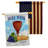 Double Sided 40'' H x 28'' W Polyester House Flag