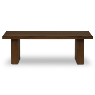 Table basse d'extérieur Durrant - brun