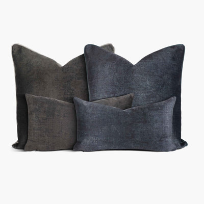 Housse et insert de coussin rectangulaire lombaire
