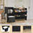 Shoe Cabinet with 4 Flip Drawers and Folding Bench, Freestanding Hidden Slim Shoes Organizer with Open Shelves for Entryway-117971294