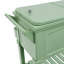 Glacière de patio à roulettes de style mobilier 80 pintes Permasteel-116395587-50807119