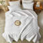Ensemble de courtepointe Ensemble de housse de couette classique - ensemble de couvre-lit doux pour toutes les saisons, édredon mince de luxe, couverture matelassée chaude avec taies décoratives-115311485-115311484