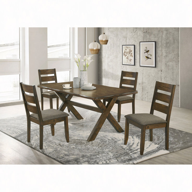 5-Piece Dining Set, 5 Pieces: Table, 4 Chairs