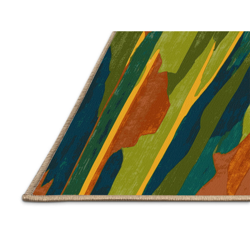 Verdure Glow Rug, Square 5'