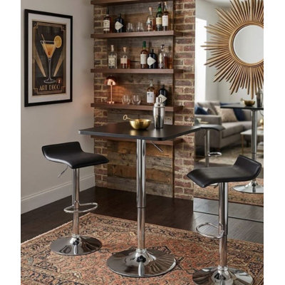 Table de bar en bois manufacturé Eraqueke